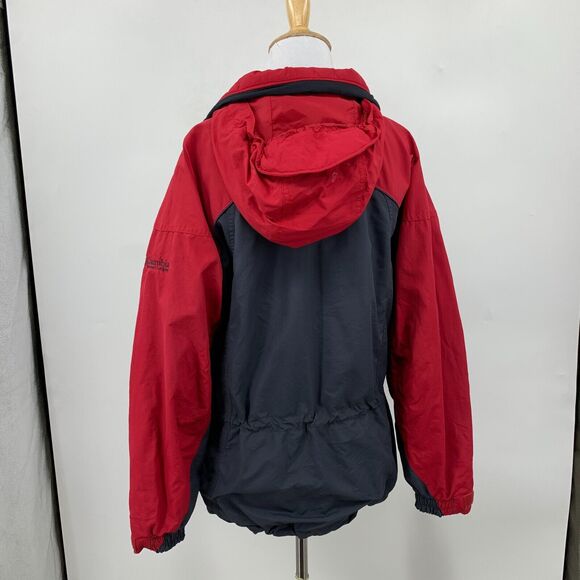 Columbia Interchange Jacket Womens M Medium Red Full Zip *No Removable Lining - Picture 8 of 15